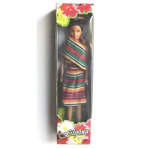 RARE 1994 FILIPINA IGOROT Ethnic Collectible 12” Doll Box Philippines Filipino
